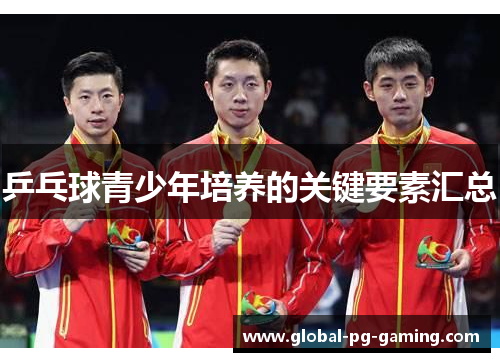 乒乓球青少年培养的关键要素汇总
